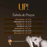 Tabela de Preços dos nossos produtos